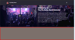 Desktop Screenshot of flybettyband.com